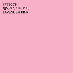 #F7B0C8 - Lavender Pink Color Image